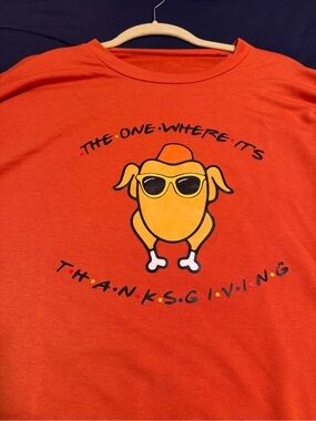 New Friends Theme "The One Where It's Thanksgiving" Graphic Shirt